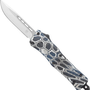 COBRATEC MEDIUM CTK1 OTF BLUE - COBRA SKIN CRKTE 3" DROP POINT