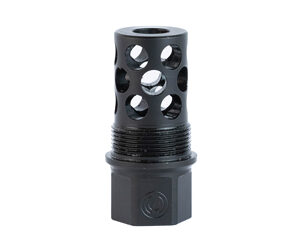 SCO THRD OVR MZZL BRK 1/2X28 .30 CAL