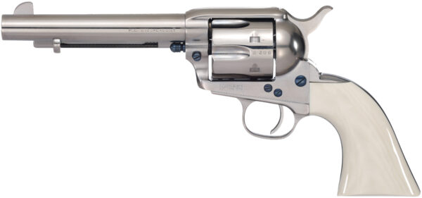 TF UBERTI 1873 NICKEL FI IVORY GRIP 5.5 .45LC