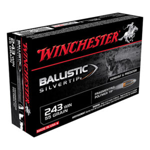 WIN BALLISTIC SILVERTIP 243WIN 55GR BST 20/10