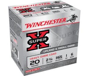 WIN SUPER-X UPLAND GAME 20GA 2.75 1OZ #8 25/10
