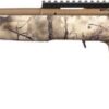 RUGER AMERICAN 22LR BRONZE - CERAKOTE GO WILD IM BRUSH CAMO - Image 2