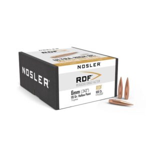 Nosler RDF Rifle Bullets 6mm .243" 115 gr HPBT 100/ct