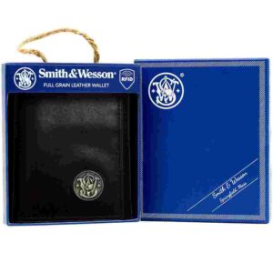 Cameleon Smith & Wesson Tri-Fold Wallet Brown