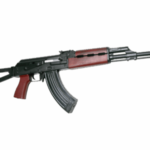 Zastava ZPAPM70 AK-47 Rifle BULGED TRUNNION 1.5MM RECEIVER - Blood Red Handguard | 7.62x39 | 16.3" Chrome Lined Barrel | Folding Triangle Stock