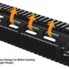 UTG RAIL PICATINNY AR-15 9" - 2-PC DROP-IN MID-LENGTH - Image 2