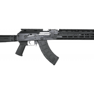 Zastava ZPAPM70 AK47 Rifle BULGED TRUNNION 1.5MM RECEIVER - Black | 7.62x39 | 16.3" Chrome Lined Barrel | Extended M-LOK Handguard | Folding Stock | Installed Scope Mount