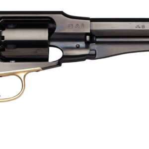 Taylors and Company 550777 1858 Remington Break Open 44 Cal Striker Fire 8" 6rd Blued Walnut Grip