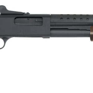 Mossberg 51665 590A1 Retrograde 12 Gauge 3" 8+1 20" Parkerized Heavy-Walled Barrel Black Rec with Ghost Ring Sight Walnut Stock Right Hand
