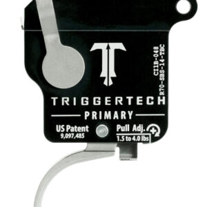 TriggerTech R70SBS14TBC Primary  Single-Stage Traditional Curved Trigger with 1.50-4 lbs Draw Weight for Remington 700 Right