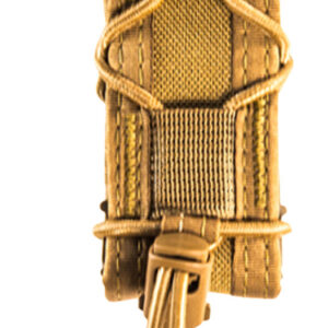 High Speed Gear 13PT10CB TACO Mag Pouch Single Coyote Brown Nylon Belt Compatible w/ Pistol