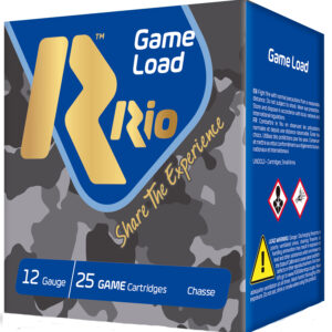 Rio Ammunition SG3275 Game Load Super Game High Velocity 12Gauge 2.75" 1 1/8oz 7.5Shot 25 Per Box/10 Case