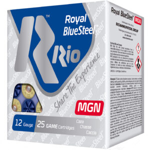 Rio Ammunition RBSM362 Royal BlueSteel Magnum 12Gauge 3" 1 1/4oz 2Shot 25 Per Box/10 Case