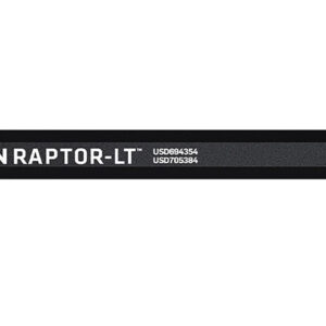 Radian Weapons R0148 Raptor LT Lightweight Ambi Charging Handle, Black, Fits Mil-Spec AR-15/M16 Platform