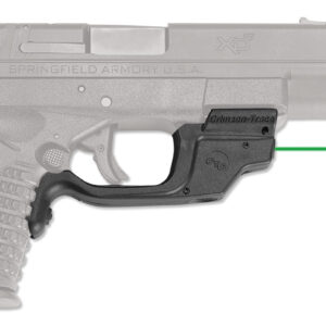 Crimson Trace 0147201 Laserguard  Fits Springfield XD-S, Green Laser Black Polymer