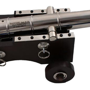 Traditions KCN8041 Old Ironsides Mini Cannon 50 Cal 9" Silver Barrel Breech Action