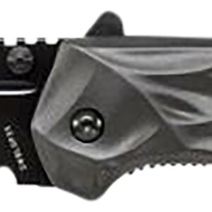 Smith & Wesson Knives SWBLOP3CP Black Ops  3.40" Folding Tanto Plain 4034 SS Blade Aluminum Handle Includes Pocket Clip