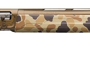 Browning 0119072005 A5 Wicked Wing 12 Gauge 26" 4+1 3.5" Burnt Bronze Cerakote Vintage Tan Camo Fixed Textured Grip Panels Stock Right Hand (Full Size) Includes Banded Invector-DS Extended Chokes