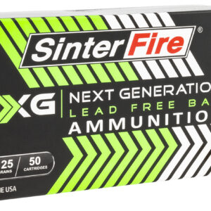 SinterFire Inc SF40125NXG Next Generation (NXG)  40S&W 125gr Lead Free Ball 50 Per Box/20 Case