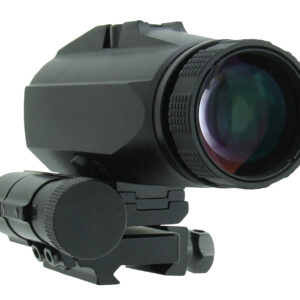 TacFire RDX3MB Flip to Side 3X Red Dot Magnifier  Black Anodized 3x 30 mm
