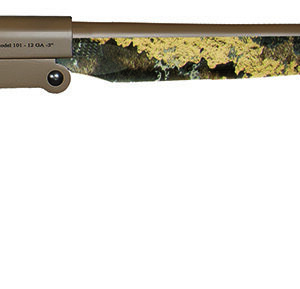 Charles Daly 930338 101  Full Size 20 Gauge Break Open 3" 1rd 26" Flat Dark Earth Cerakote Steel Barrel & Receiver, Fixed TrueTimber Prairie Synthetic Stock