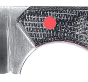 CRKT 4037 Razel  2.97" Fixed Plain Satin D2 Steel Blade/Weathered Resin Infused Fiber Handle Includes Sheath