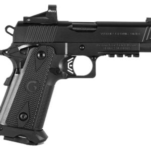 Girsan 395030 Witness2311  9mm Luger 17+1 4.25" Black Steel Barrel, Black Serrated Steel Slide, Black Polymer Frame w/Beavertail & Picatinny Rail, Black Checkered Polymer Grip, Ambidextrous