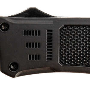 Steel River Knives T618BDDP Spartan  Medium 3.25" Drop Point Plain Laser Etched Damascus 440C SS Blade/4.50" Black Aluminum Zinc Alloy Handle