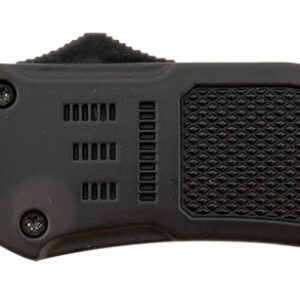 Steel River Knives T618BDT Spartan  Medium 3.25" Tanto Plain Black/Silver 440C SS Blade/ 4.50" Black Aluminum Zinc Alloy Handle