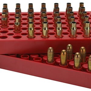 MTM Case-Gard LT150M30 Universal Loading Tray  Red Multi-Caliber Plastic 50rd