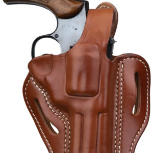 1791 Gunleather RVHX2CBRR RVHX-2  OWB Size 02 Classic Brown Leather Fits Up to 4" Barrel, K/L-Frame, Belt Slide Right Hand