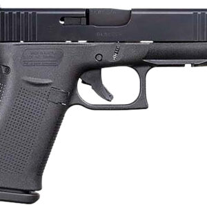 Glock UA4850201FR G48 Gen5 Slim Compact 9mm Luger 10+1 4.17" Black Steel Barrel Black, nDLC Front Rail/Serrated Slide, Black Polymer Frame w/Beavertail, Black Textured Polymer Grips, USA Made