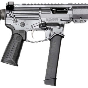 Battle Arms Development XIPHOS004 Xiphos  9mm Luger 30+1 8.50" Black Barrel, M-LOK Handguards, Combat Gray Aluminum Picatinny Rail Receiver  Black Synthetic Adjustable Stock, Adj Black Grips