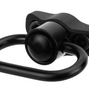 TacFire MAR124OD MLOK QD Sling Mount w/QD Sling Swivel  Black Push Button Multi M-LOK