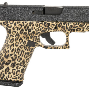 Glock PX4350204NTC G43X  Sub-Compact Frame 9mm Luger 10+1 3.41" Black GMB Barrel, Twilight Cerakote Serrated Steel Slide, Cheetah Cerakote Polymer Frame w/Beavertail, Ambidextrous