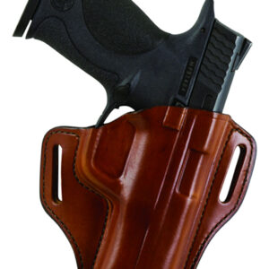 Bianchi 23944 57 Remedy  OWB Size 10A Tan Leather Belt Slide Fits Colt 1911 Officer Right Hand