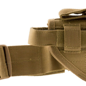 NcStar CVDLHOL2954T Drop Leg  Leg Tan PVC Fabric Leg Fits Full Size Semi-Auto Fits Compact Semi-Auto Right Hand