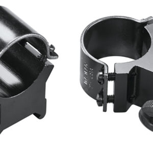 Weaver Mounts 49162 Sure Grip Detachable Rings  Black 1" Extra High