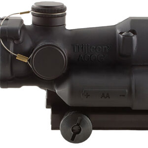 Trijicon 100390 ACOG  Matte Black 4x32mm LED Illuminated Green Crosshair .223/5.56 BDC Reticle