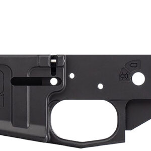 Aero Precision APAR308003C M5 Receiver Multi-Caliber Black Anodized Finish 7075-T6 Aluminum Material with Mil-Spec Dimensions for AR-10