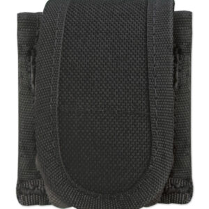 Uncle Mike's 88271 Universal SpeedLoader Mag Pouch Single Black Kodra Nylon Hook & Loop Belts 2.25" Wide