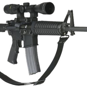 Max Ops SPT4 Duty Tactical Sling Black Webbing 11" OAL Adjustable Two-Point Tactical