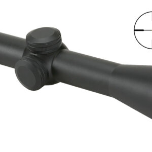 Trijicon 200002 AccuPoint  Black Hardcoat Anodized 3-9x 40mm 1" Tube Illuminated Duplex Crosshair w/Green Dot Reticle