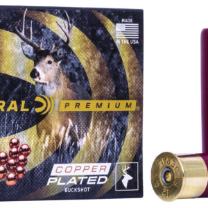 Federal P135F00 Premium Magnum 12Gauge 3.50" 18Pellets 2 1/4oz 00BuckShot 5 Per Box/50 Case