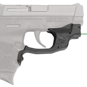 Crimson Trace 0143901 Laserguard  Fits S&W M&P Bodyguard .380, Green Laser Black Polymer