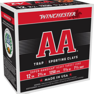 WINCHESTER AA 12GA 2.75" - 1-1/8OZ #7.5 1250FPS 250R CASE