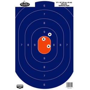 BC DIRTY BIRD SILHOUETTE BLUE ORANGE 12X18 50PK