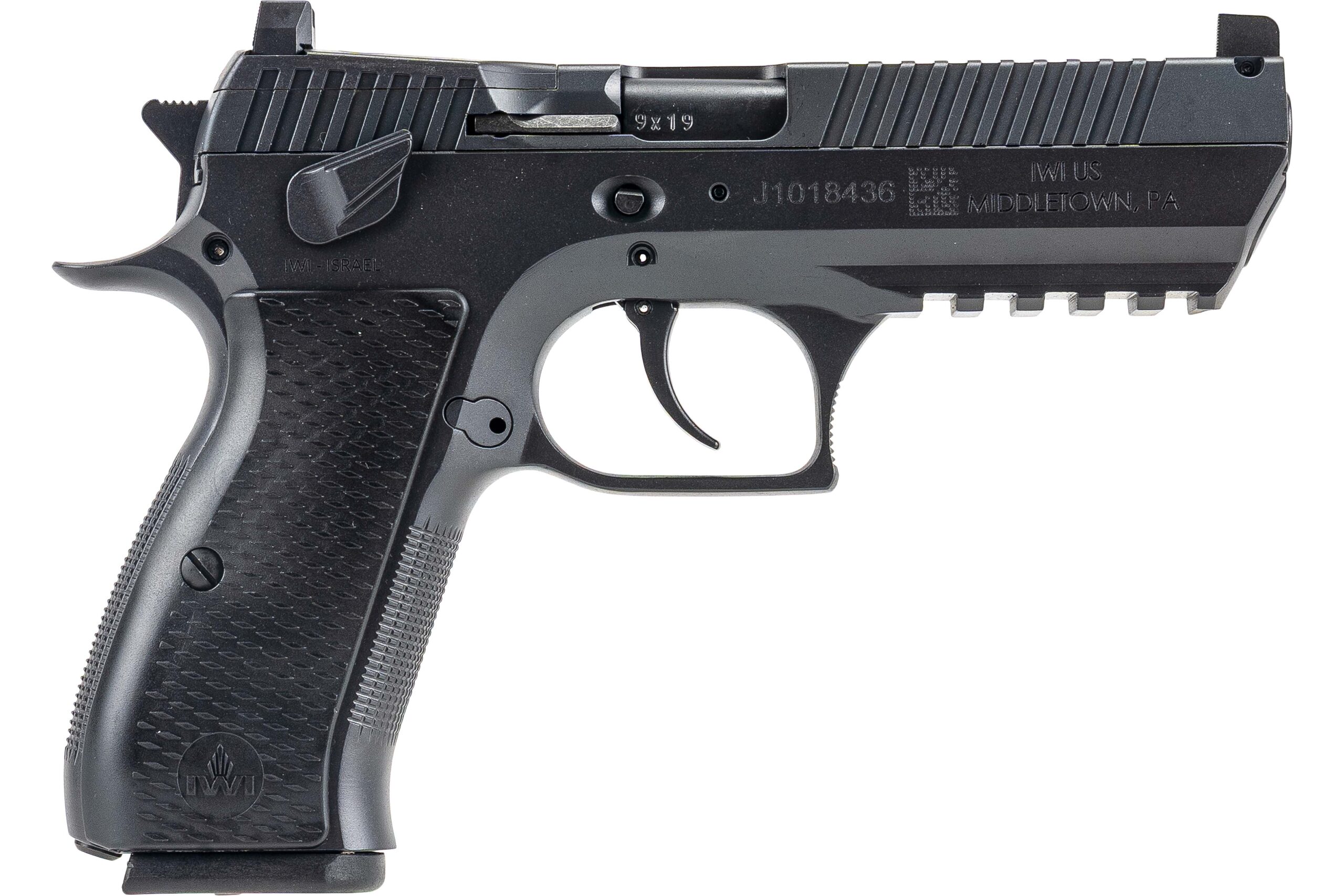 IWI JRCHO 9MM STL 4.4B 16RD OR - IWI - Israel Weapon Industries