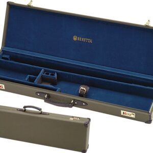 BERETTA LUGGAGE CASE FOR O/U - SHOTGUNS CANVAS/LEATHER LODEN
