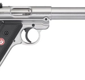 RUGER MARK IV TARGET 22LR - 5.5" SS THREADED BULL BBL